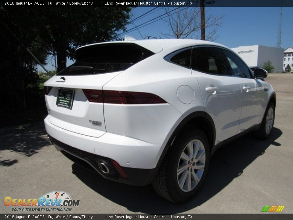 2018 Jaguar E-PACE S Fuji White / Ebony/Ebony Photo #7