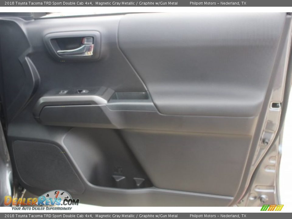 2018 Toyota Tacoma TRD Sport Double Cab 4x4 Magnetic Gray Metallic / Graphite w/Gun Metal Photo #30
