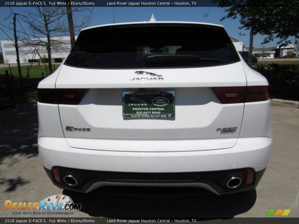 2018 Jaguar E-PACE S Fuji White / Ebony/Ebony Photo #8