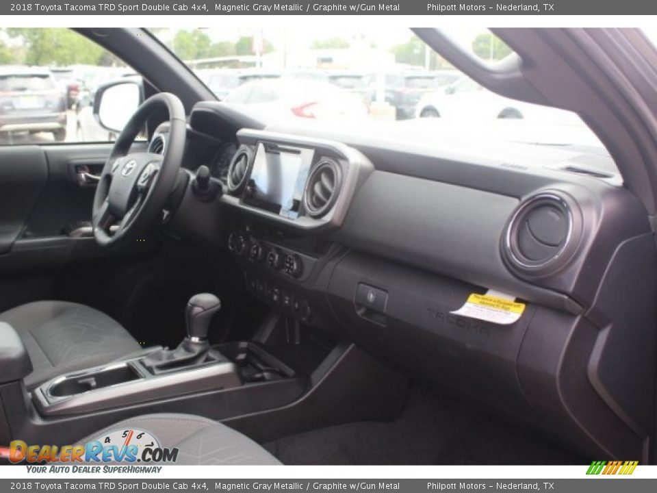 2018 Toyota Tacoma TRD Sport Double Cab 4x4 Magnetic Gray Metallic / Graphite w/Gun Metal Photo #31