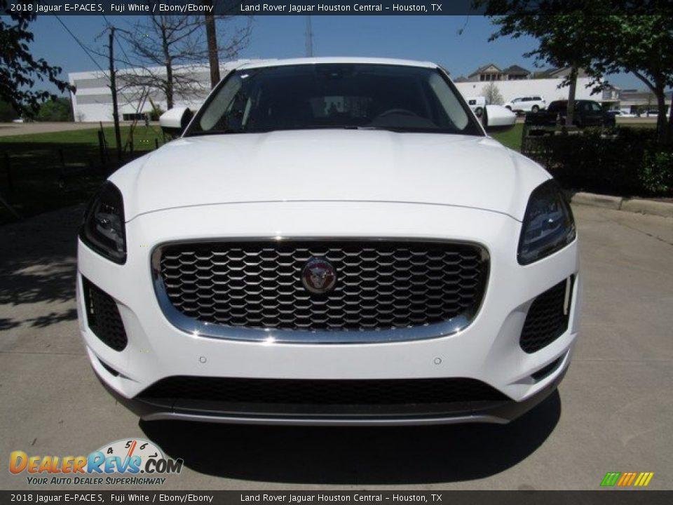 2018 Jaguar E-PACE S Fuji White / Ebony/Ebony Photo #9