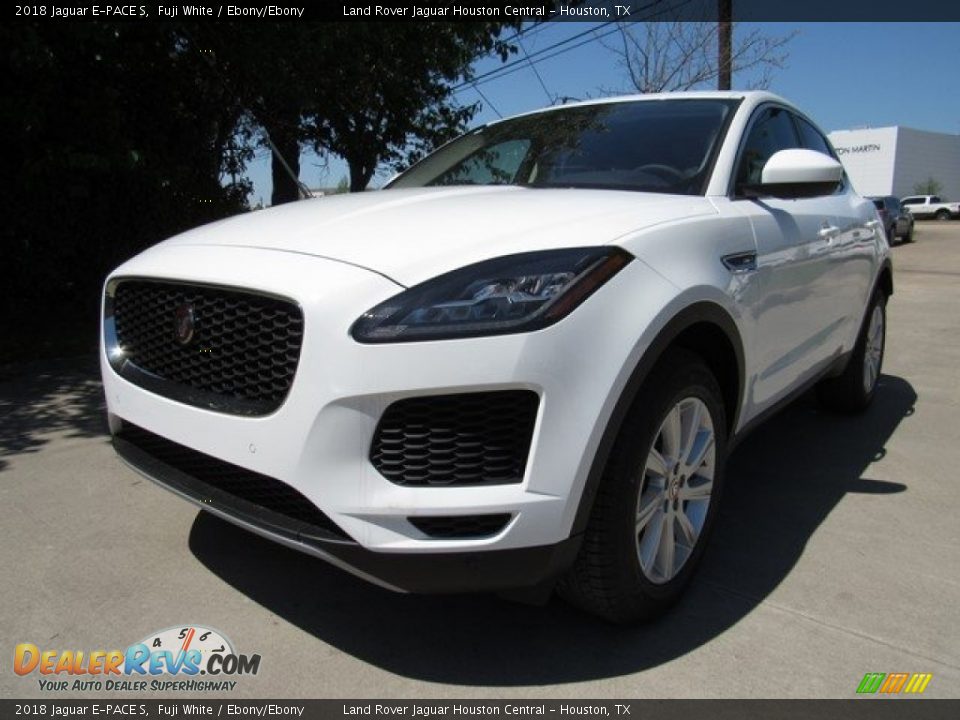 2018 Jaguar E-PACE S Fuji White / Ebony/Ebony Photo #10