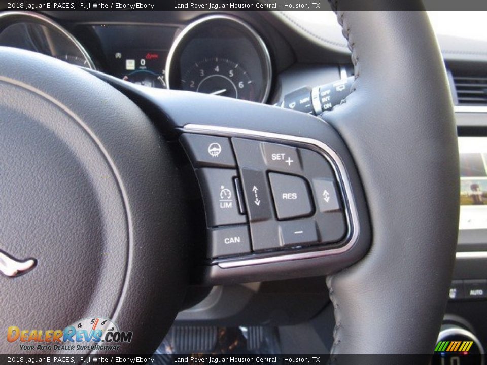 2018 Jaguar E-PACE S Fuji White / Ebony/Ebony Photo #29