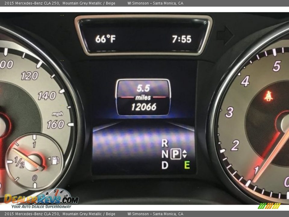 2015 Mercedes-Benz CLA 250 Mountain Grey Metallic / Beige Photo #33