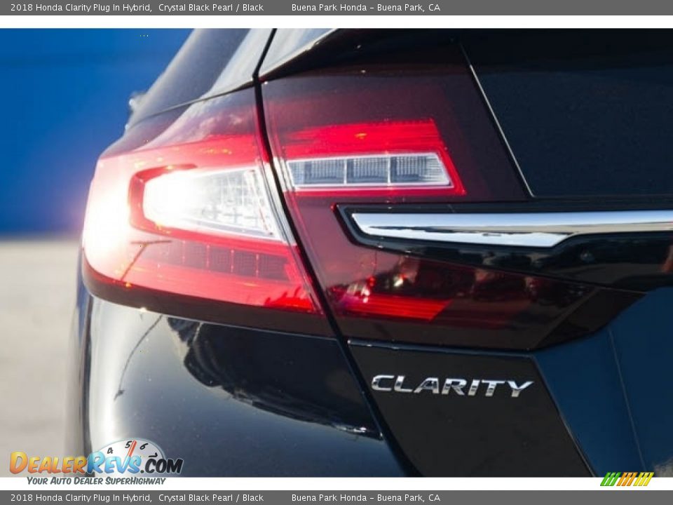 2018 Honda Clarity Plug In Hybrid Crystal Black Pearl / Black Photo #7