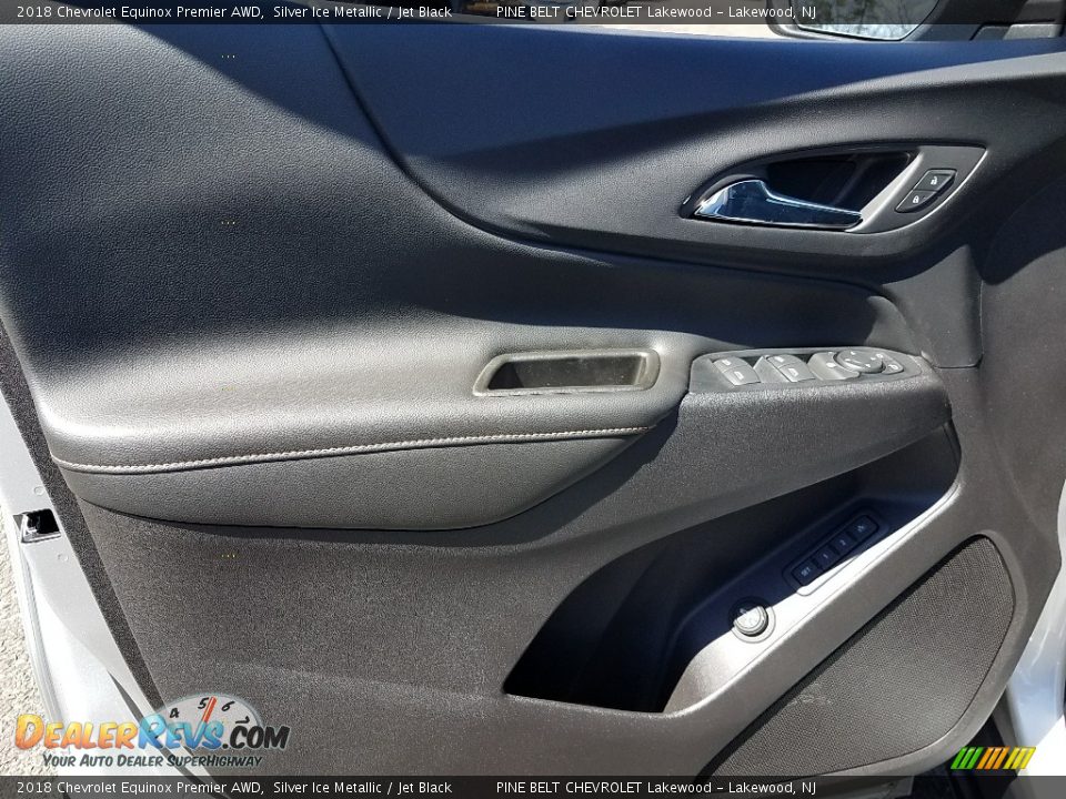 2018 Chevrolet Equinox Premier AWD Silver Ice Metallic / Jet Black Photo #8