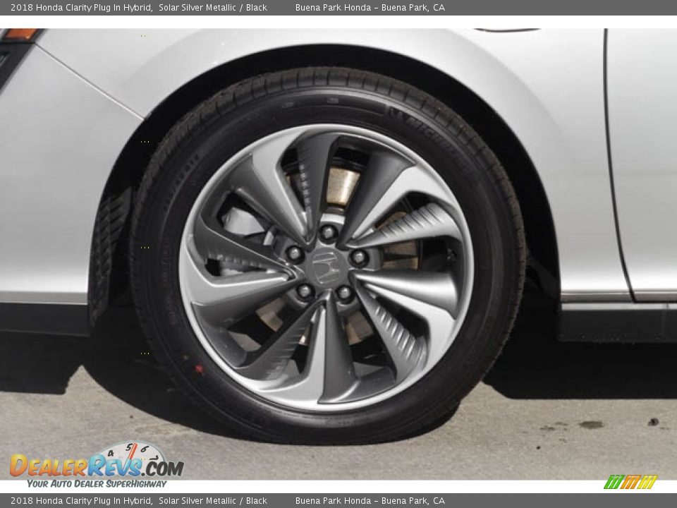 2018 Honda Clarity Plug In Hybrid Solar Silver Metallic / Black Photo #13
