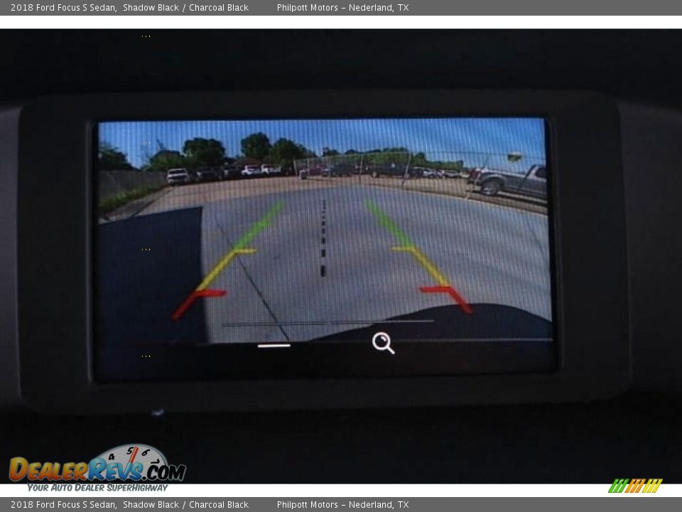 2018 Ford Focus S Sedan Shadow Black / Charcoal Black Photo #15