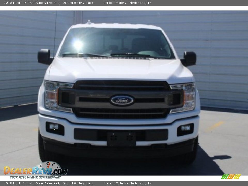 2018 Ford F150 XLT SuperCrew 4x4 Oxford White / Black Photo #2