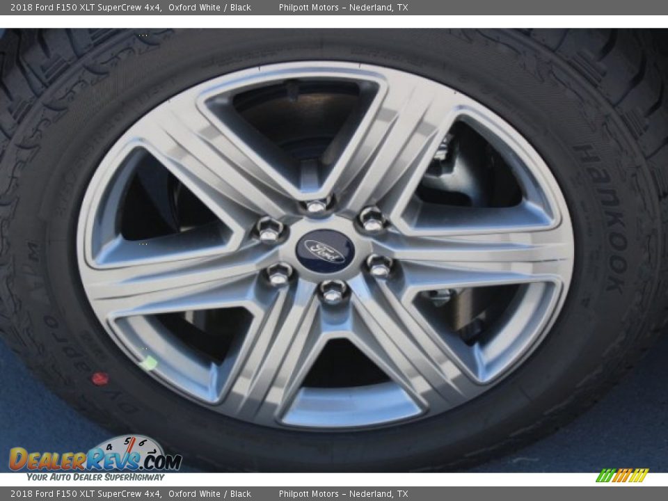 2018 Ford F150 XLT SuperCrew 4x4 Oxford White / Black Photo #4