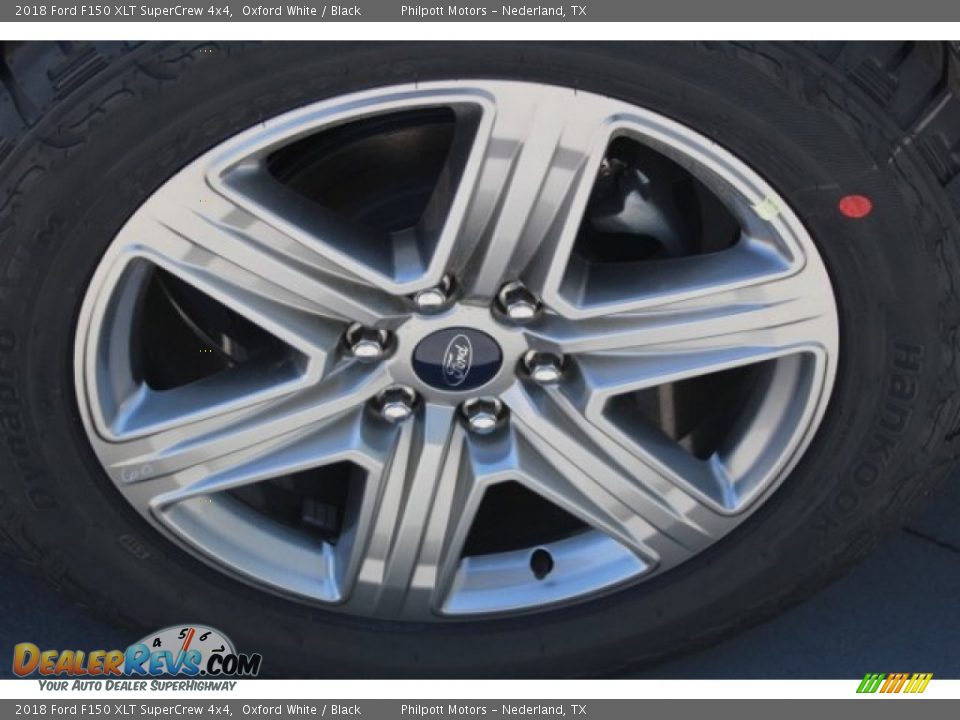 2018 Ford F150 XLT SuperCrew 4x4 Oxford White / Black Photo #5