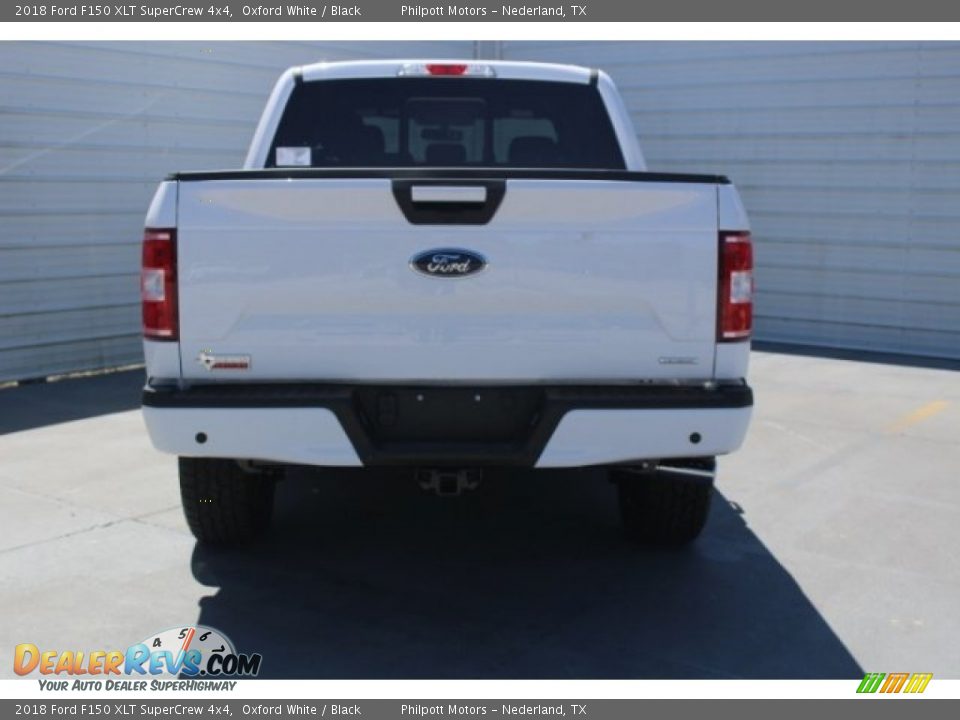 2018 Ford F150 XLT SuperCrew 4x4 Oxford White / Black Photo #7