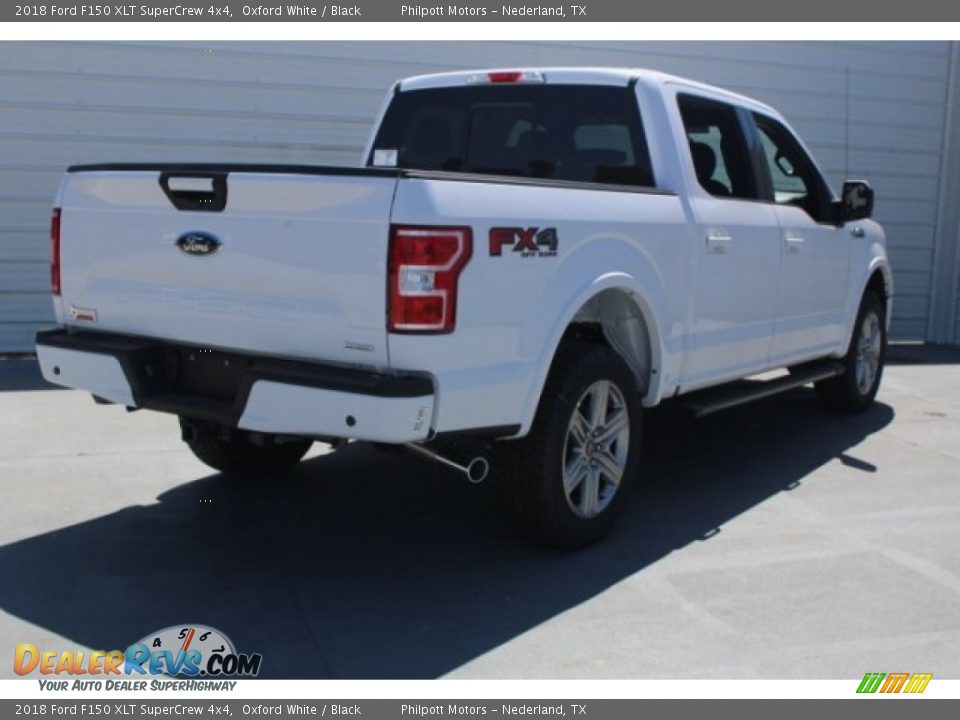 2018 Ford F150 XLT SuperCrew 4x4 Oxford White / Black Photo #8