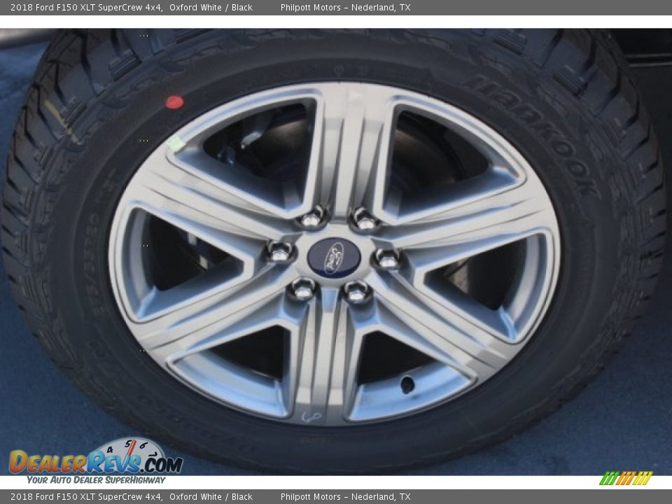 2018 Ford F150 XLT SuperCrew 4x4 Oxford White / Black Photo #9