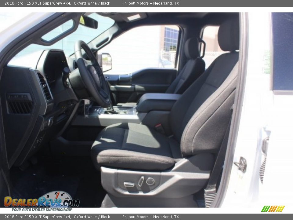 2018 Ford F150 XLT SuperCrew 4x4 Oxford White / Black Photo #13