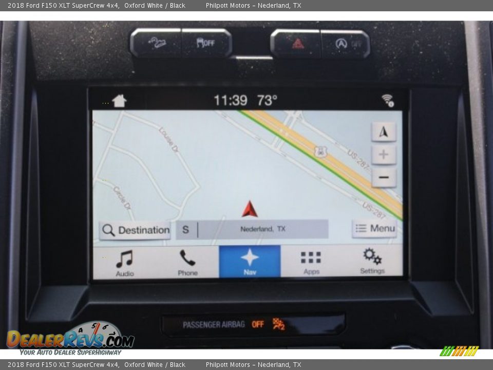 2018 Ford F150 XLT SuperCrew 4x4 Oxford White / Black Photo #16