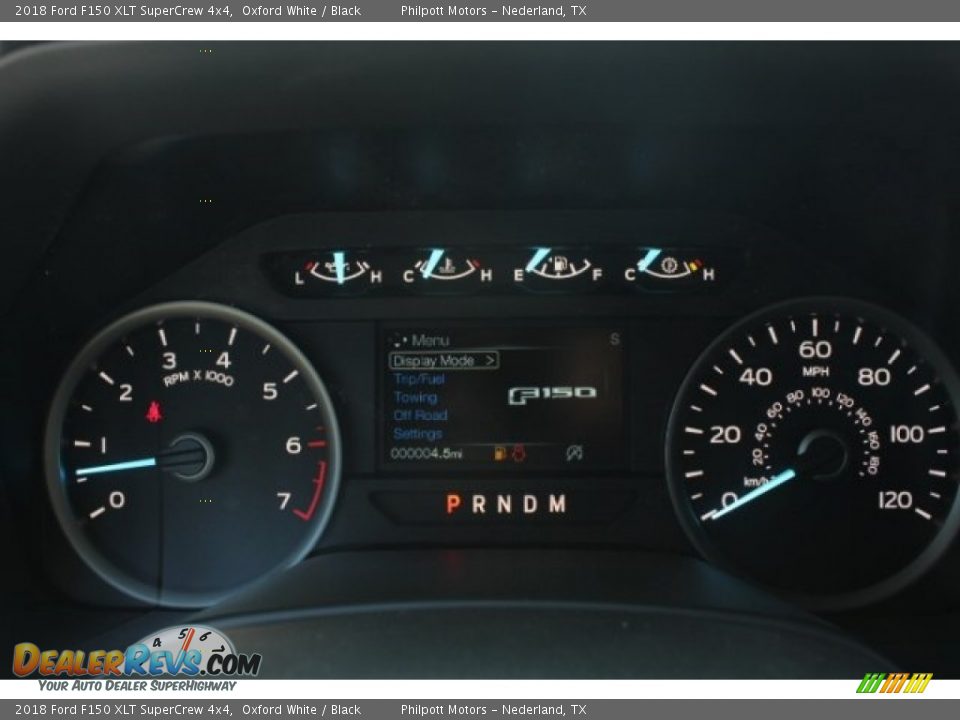 2018 Ford F150 XLT SuperCrew 4x4 Oxford White / Black Photo #20