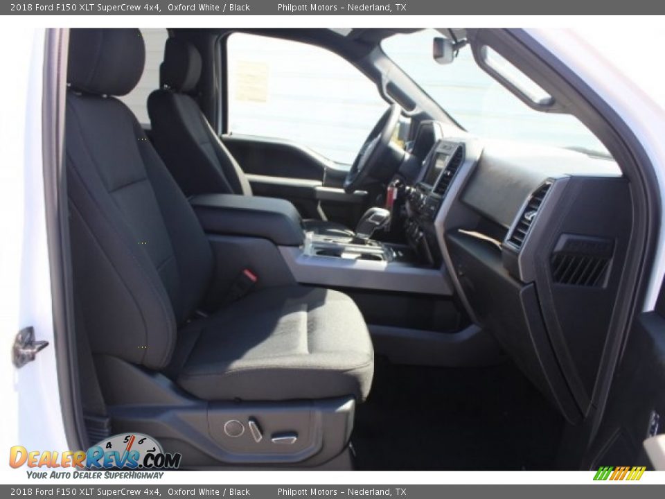 2018 Ford F150 XLT SuperCrew 4x4 Oxford White / Black Photo #31