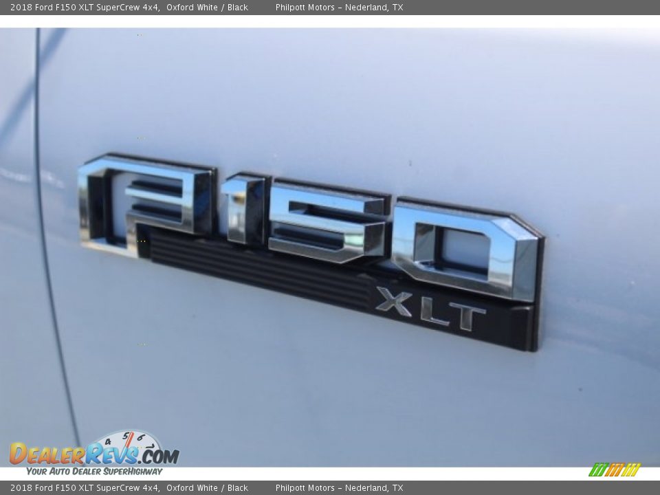 2018 Ford F150 XLT SuperCrew 4x4 Oxford White / Black Photo #33