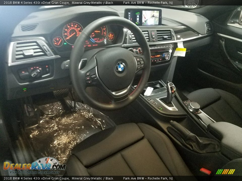 2018 BMW 4 Series 430i xDrive Gran Coupe Mineral Grey Metallic / Black Photo #13