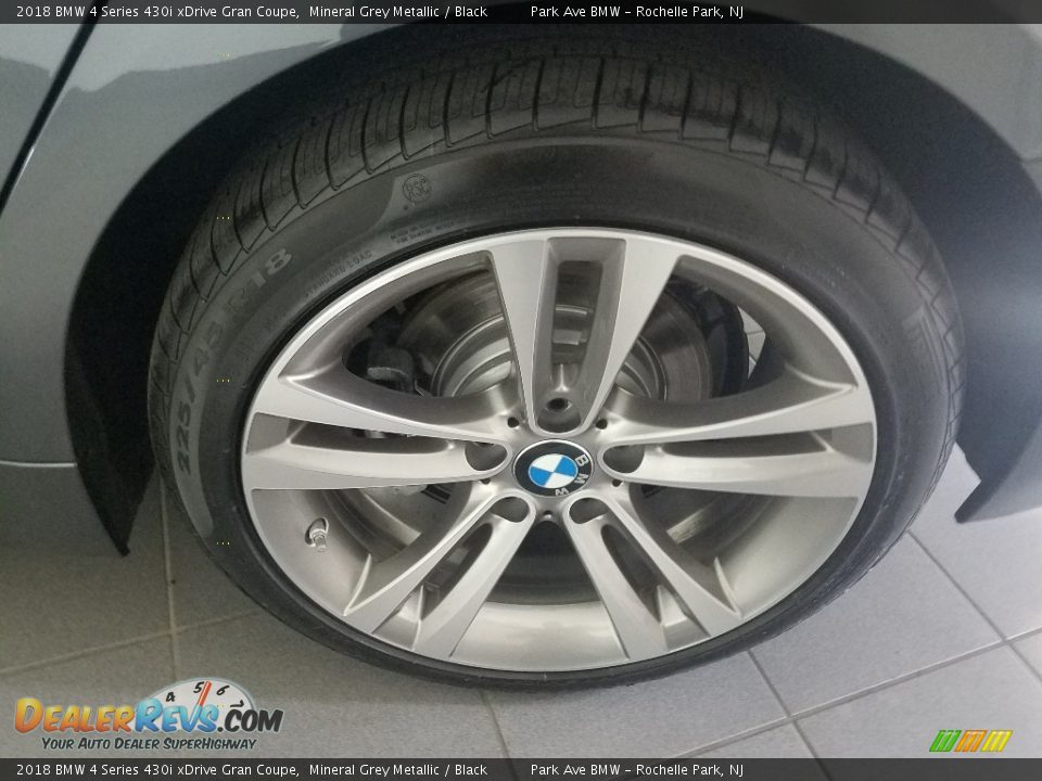2018 BMW 4 Series 430i xDrive Gran Coupe Mineral Grey Metallic / Black Photo #24