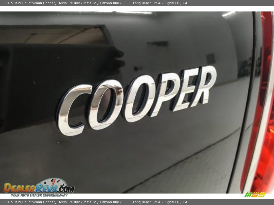 2015 Mini Countryman Cooper Absolute Black Metallic / Carbon Black Photo #31