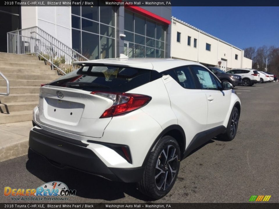 2018 Toyota C-HR XLE Blizzard White Pearl / Black Photo #3
