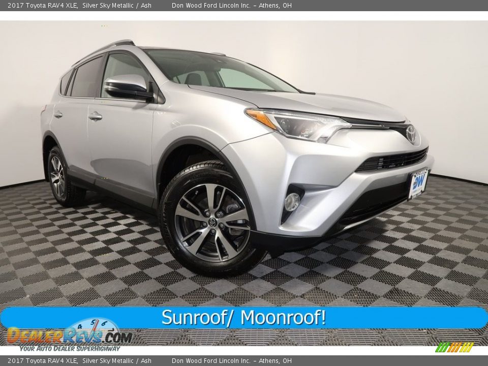 2017 Toyota RAV4 XLE Silver Sky Metallic / Ash Photo #1