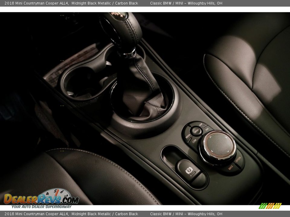 2018 Mini Countryman Cooper ALL4 Midnight Black Metallic / Carbon Black Photo #12