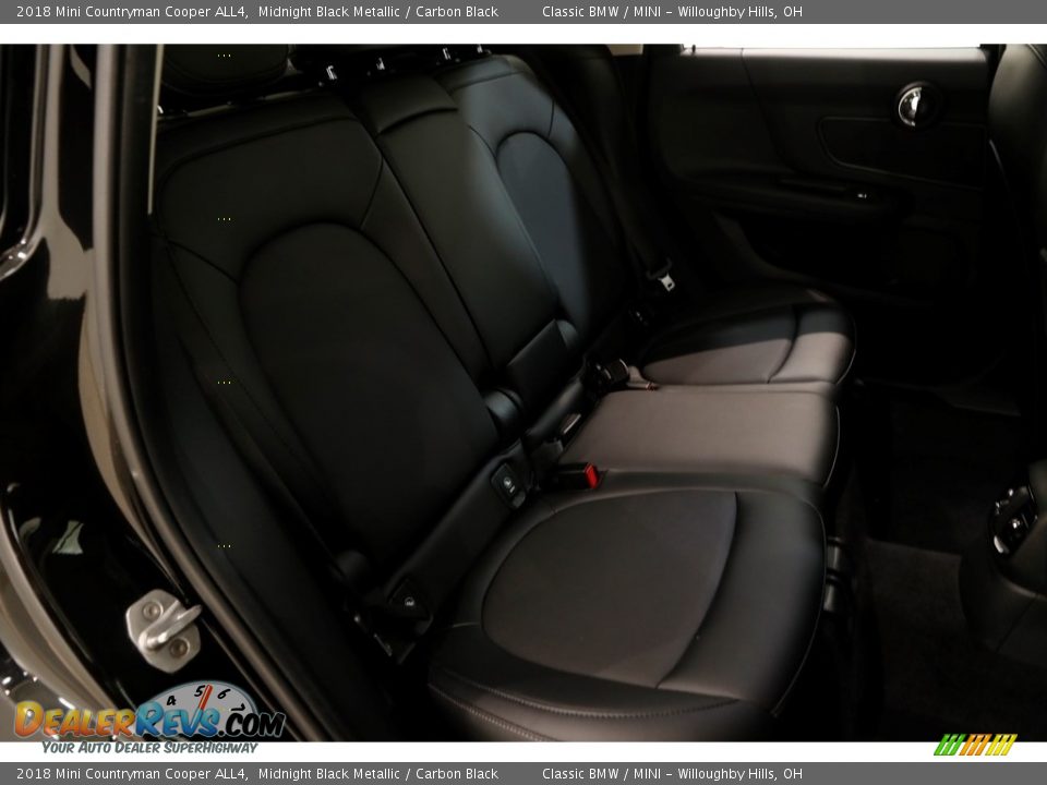 2018 Mini Countryman Cooper ALL4 Midnight Black Metallic / Carbon Black Photo #15