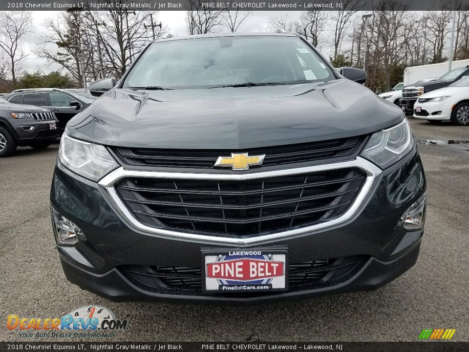 2018 Chevrolet Equinox LT Nightfall Gray Metallic / Jet Black Photo #2