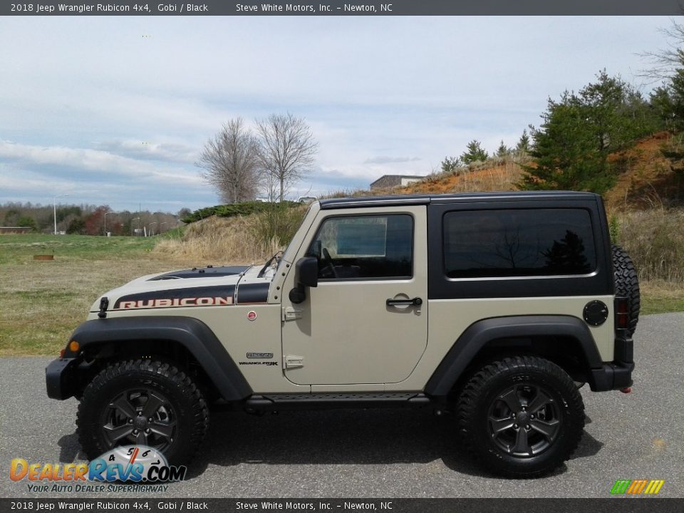 2018 Jeep Wrangler Rubicon 4x4 Gobi / Black Photo #1