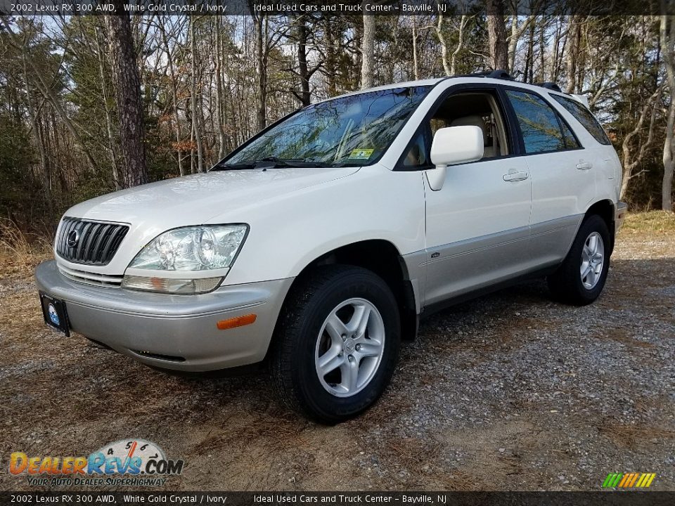 2002 Lexus RX 300 AWD White Gold Crystal / Ivory Photo #1