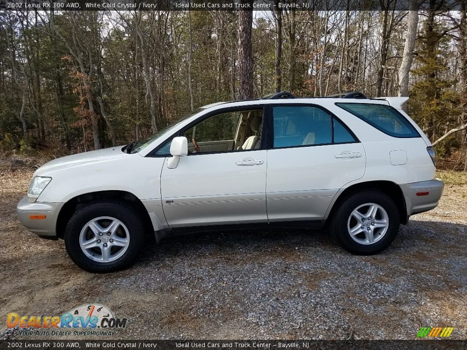 2002 Lexus RX 300 AWD White Gold Crystal / Ivory Photo #5