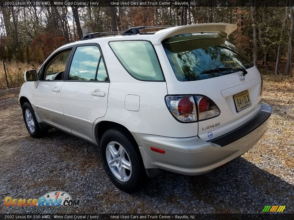 2002 Lexus RX 300 AWD White Gold Crystal / Ivory Photo #6