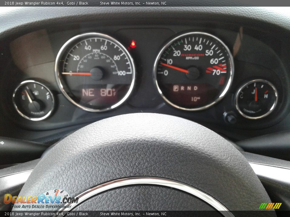 2018 Jeep Wrangler Rubicon 4x4 Gauges Photo #20