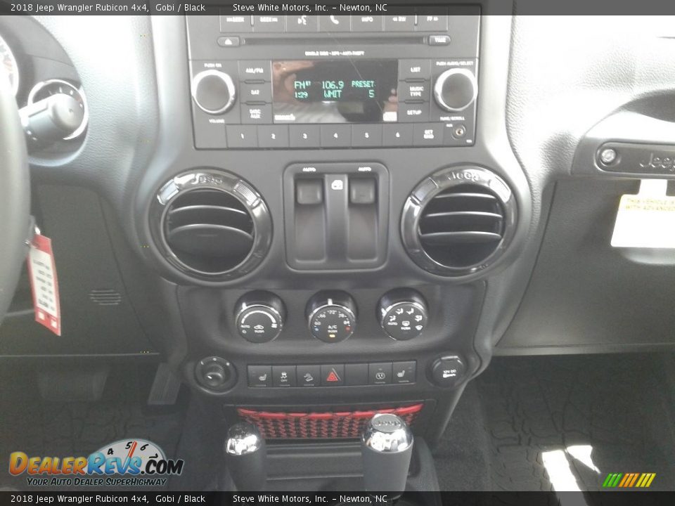 2018 Jeep Wrangler Rubicon 4x4 Gobi / Black Photo #24