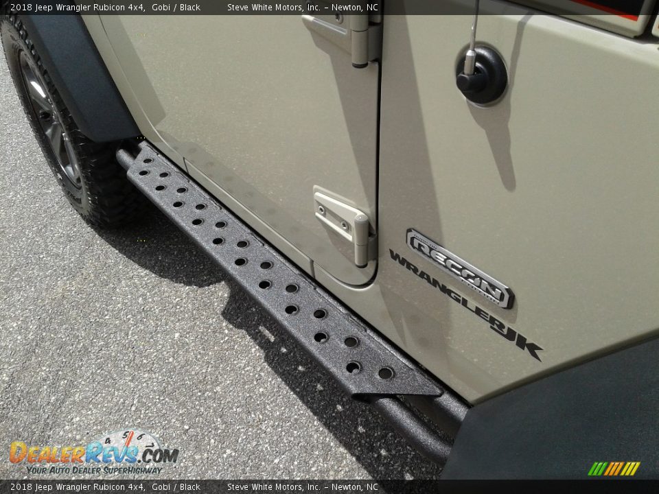 2018 Jeep Wrangler Rubicon 4x4 Gobi / Black Photo #28