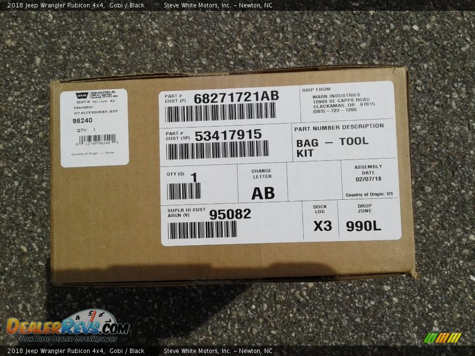 2018 Jeep Wrangler Rubicon 4x4 Gobi / Black Photo #29