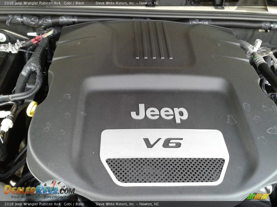 2018 Jeep Wrangler Rubicon 4x4 Gobi / Black Photo #31