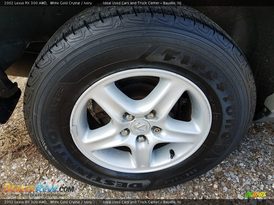 2002 Lexus RX 300 AWD White Gold Crystal / Ivory Photo #32