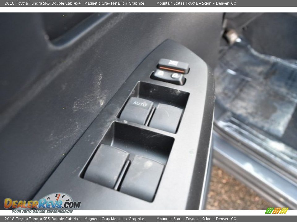 2018 Toyota Tundra SR5 Double Cab 4x4 Magnetic Gray Metallic / Graphite Photo #23