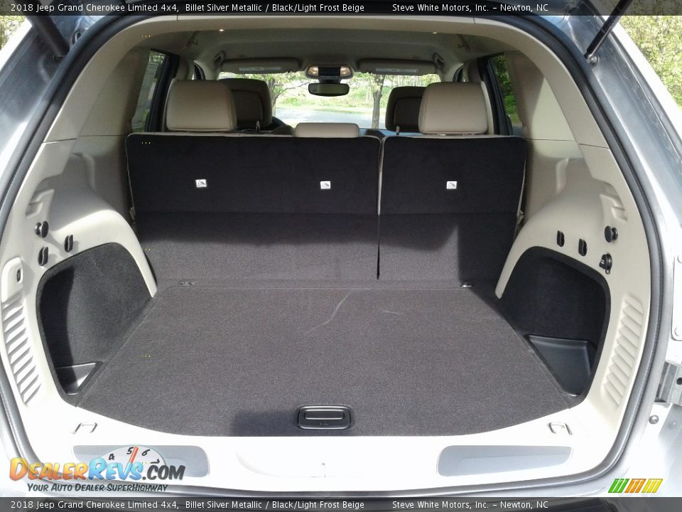 2018 Jeep Grand Cherokee Limited 4x4 Billet Silver Metallic / Black/Light Frost Beige Photo #13