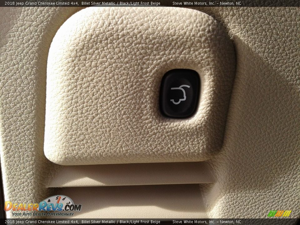 2018 Jeep Grand Cherokee Limited 4x4 Billet Silver Metallic / Black/Light Frost Beige Photo #14