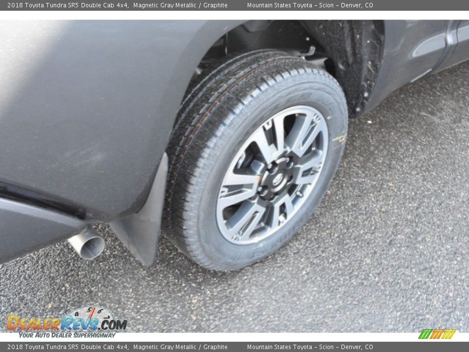 2018 Toyota Tundra SR5 Double Cab 4x4 Magnetic Gray Metallic / Graphite Photo #34