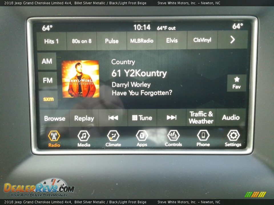 2018 Jeep Grand Cherokee Limited 4x4 Billet Silver Metallic / Black/Light Frost Beige Photo #22
