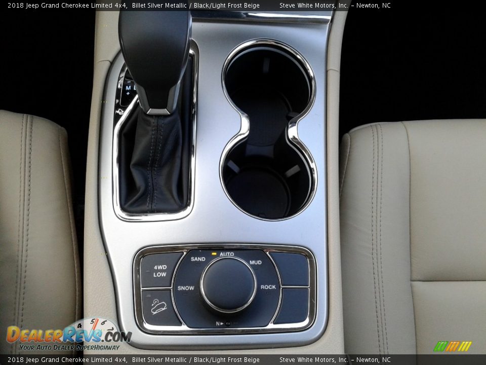 2018 Jeep Grand Cherokee Limited 4x4 Billet Silver Metallic / Black/Light Frost Beige Photo #30