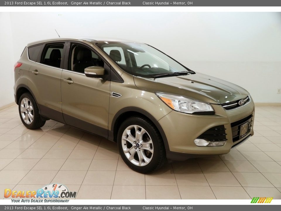 2013 Ford Escape SEL 1.6L EcoBoost Ginger Ale Metallic / Charcoal Black Photo #1