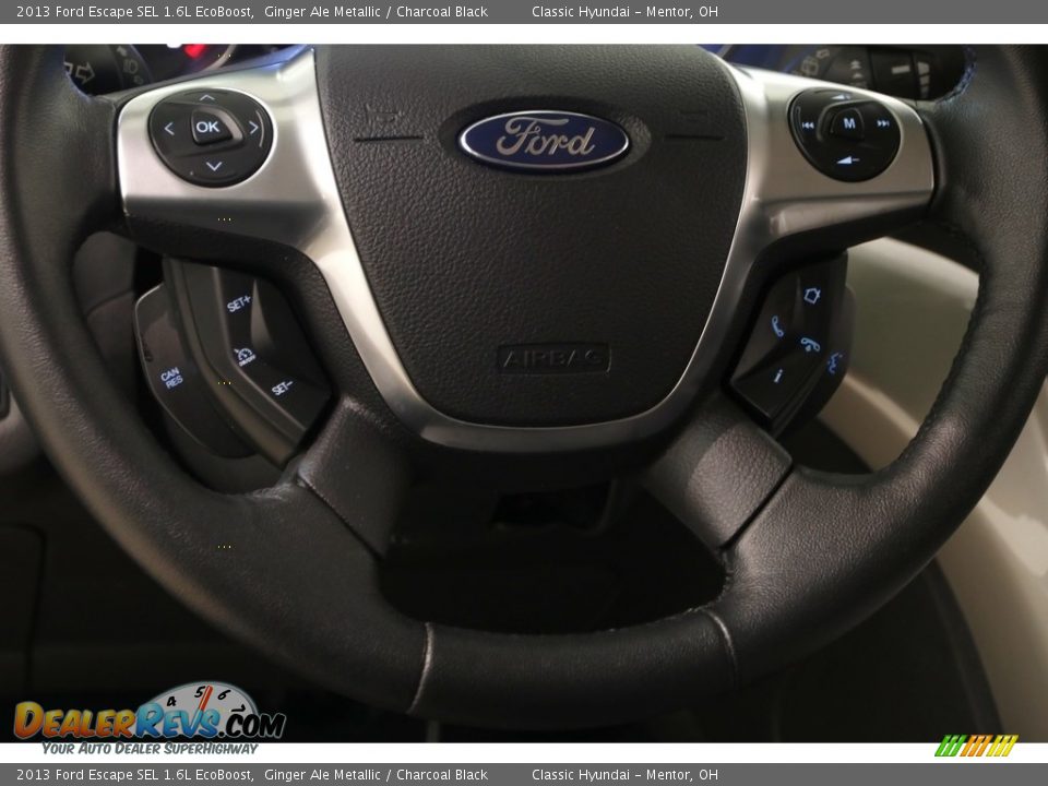 2013 Ford Escape SEL 1.6L EcoBoost Ginger Ale Metallic / Charcoal Black Photo #7