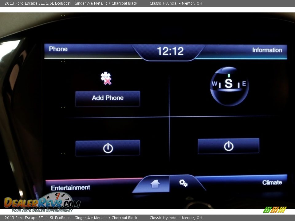 2013 Ford Escape SEL 1.6L EcoBoost Ginger Ale Metallic / Charcoal Black Photo #10